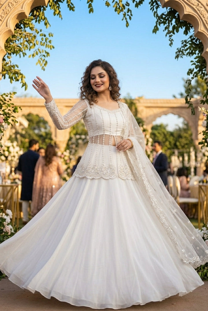 Crystal Radiance Designer Sharara Set