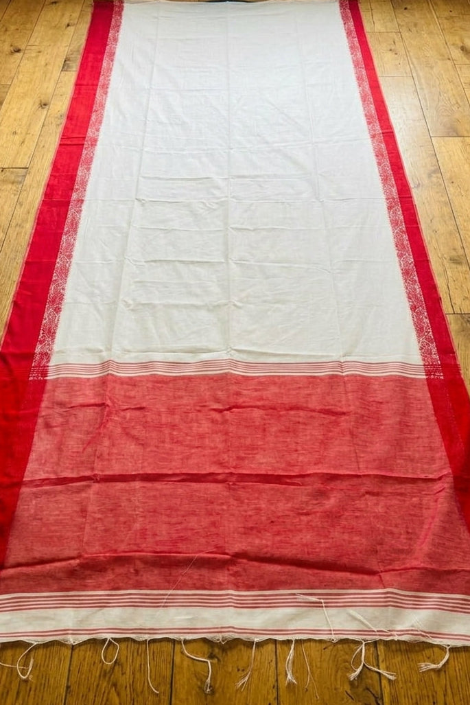Sharad Roop(শারদরূপ) Khadi Cotton Saree
