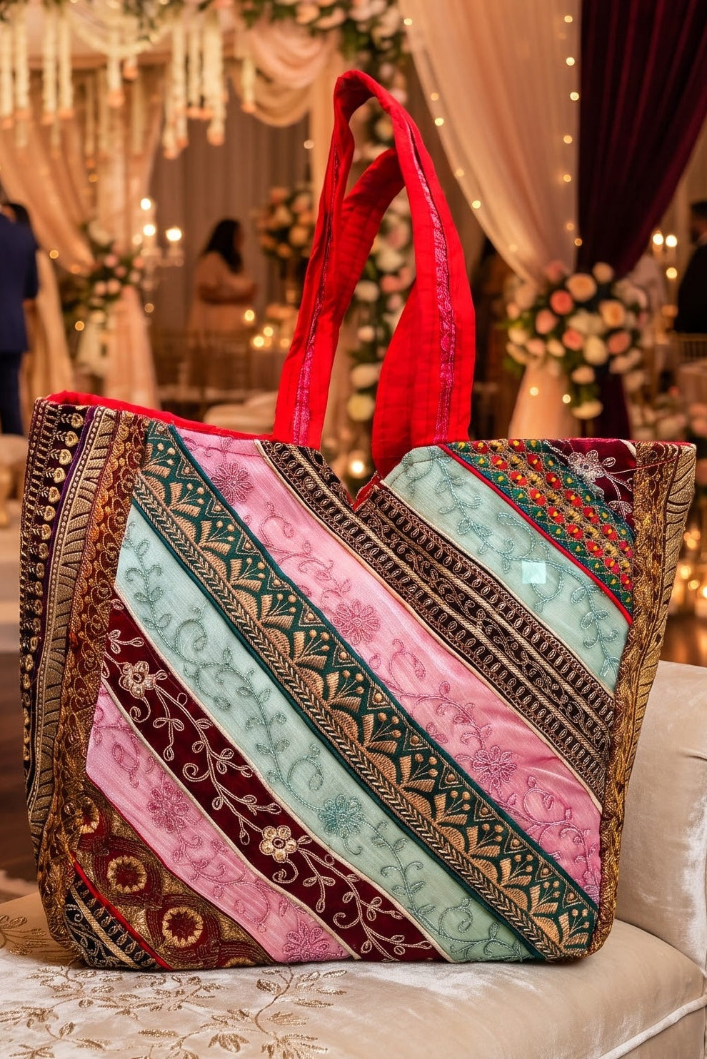 Party All Night  –  Designer Handcrafted Tote Bag