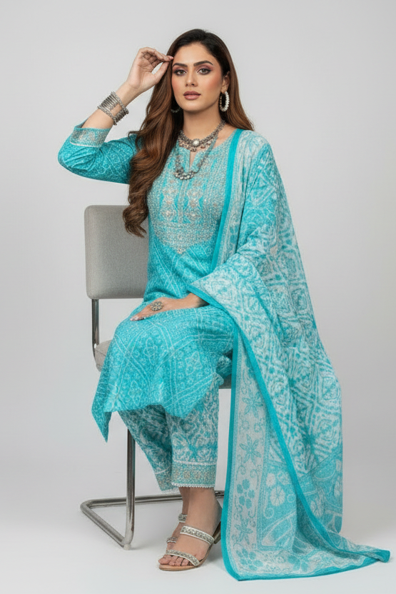 Jaipur Gulnar Kurti Set