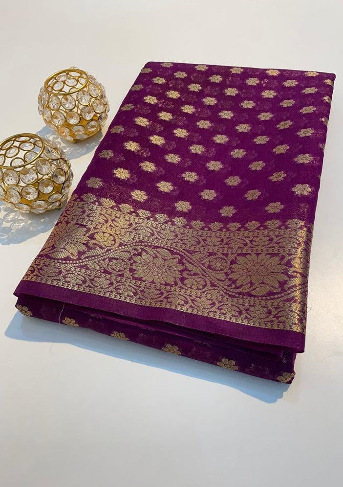 Banarasi Semi Georgette Saree