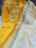 Designer Yellow Jaipuri straight Kurti Set