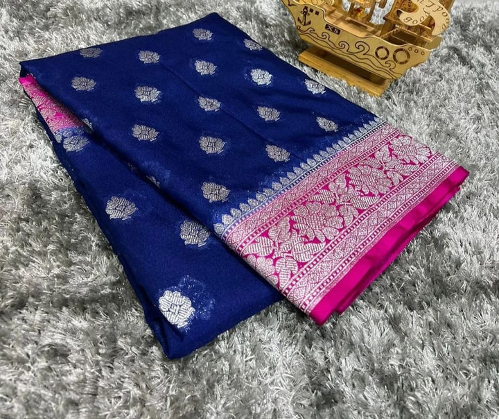 Banarasi Semi Katan Light Silk Saree