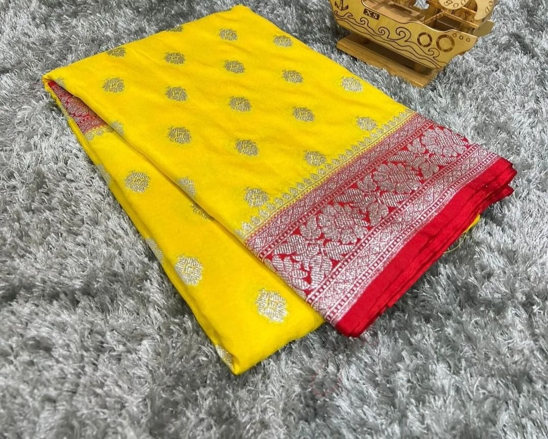 Banarasi Semi Katan Light Silk Saree