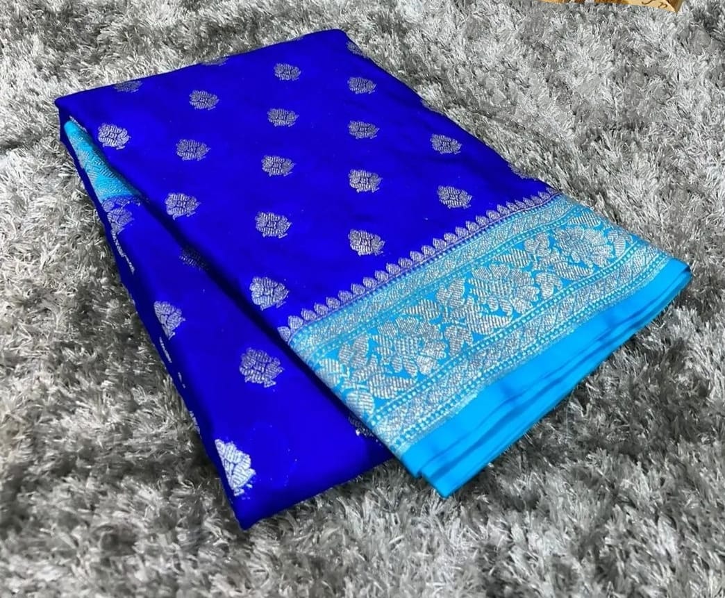 Banarasi Semi Katan Light Silk Saree