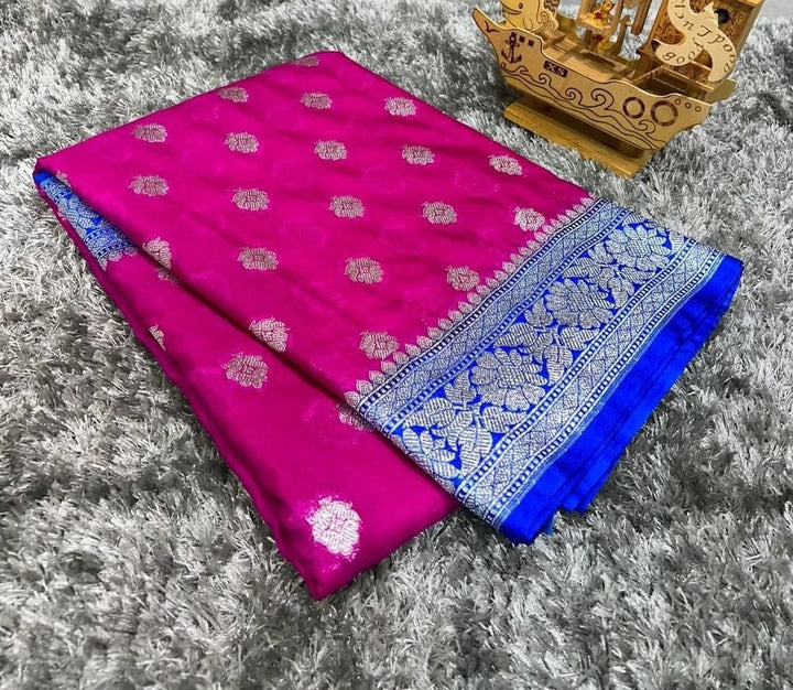 Banarasi Semi Katan Light Silk Saree