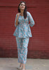Warmth Of Blue Smarty Co-Ord Set