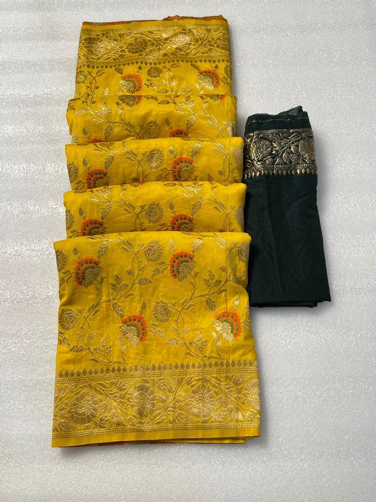 Charming  Khaddi Georgette Banarasi Saree