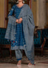 Ultramarine Indigo Cotton Afghani Kurti Set
