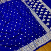 Dazzling Banarasi Semi Katan Light Silk Saree