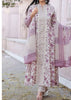 Serenity of Lilac Ivory Anarkali Jaipur Kurti Set
