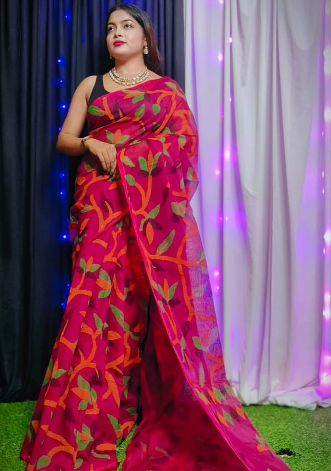 Garden Of Hope Cotton Silk Sarees