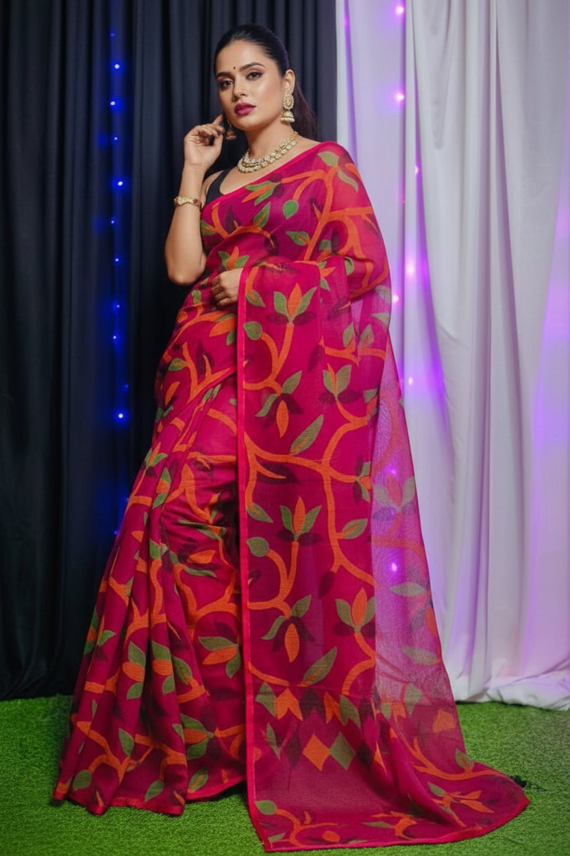 Garden Of Hope Cotton Silk Sarees