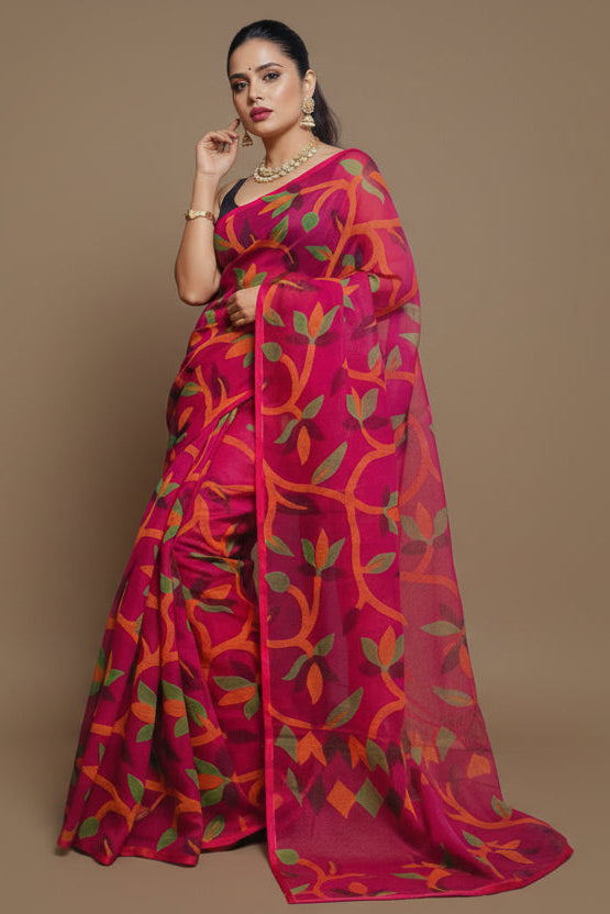Garden Of Hope Cotton Silk Sarees