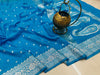 Dazzling Semi Katan Silk Banarasi Saree