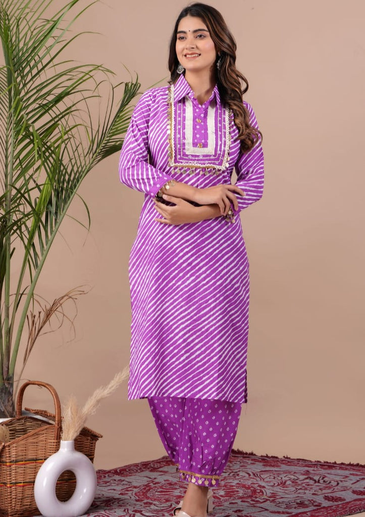 Party Wear Purple and Violet color Rayon fabric Kurti : 1823995