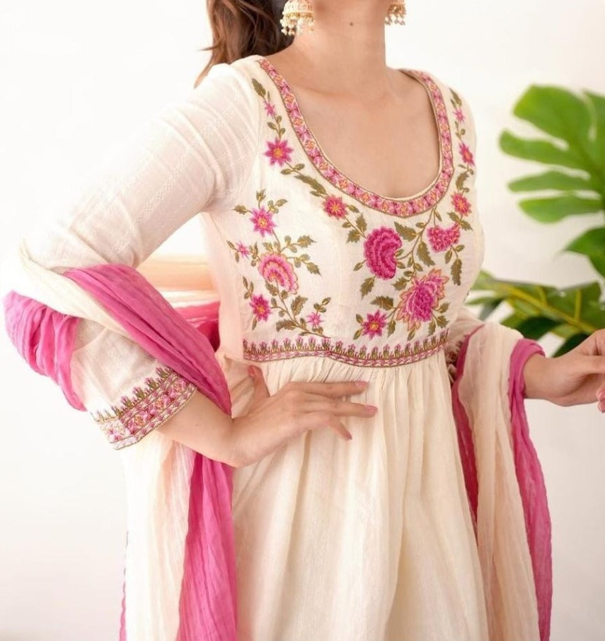 Pari Jaipuri Kurti Set