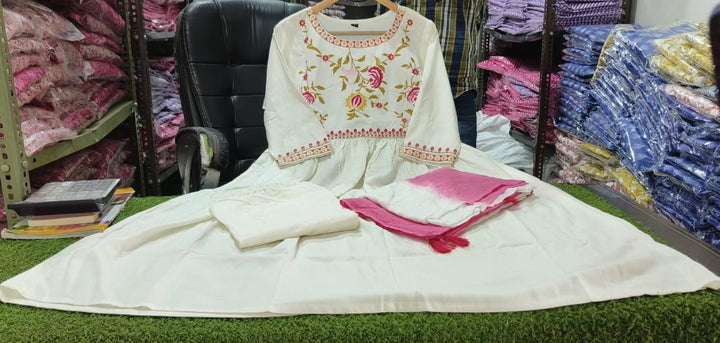 Pari Jaipuri Kurti Set