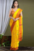 Aura Of Pure Khadi Cotton (Favourite yellow Color) Saree