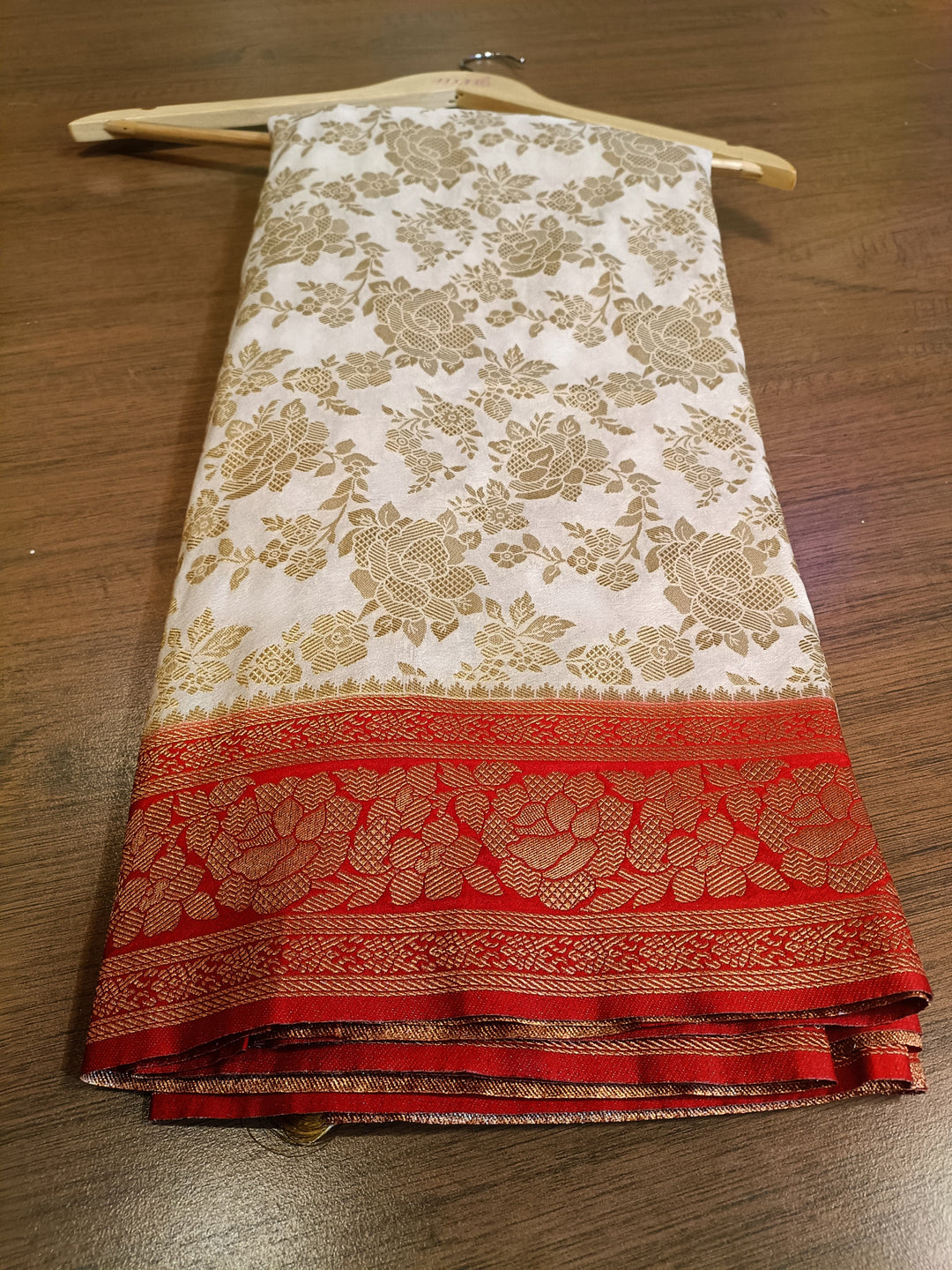 Preciously Kept In Georgette (Banarasi Silk)Saree