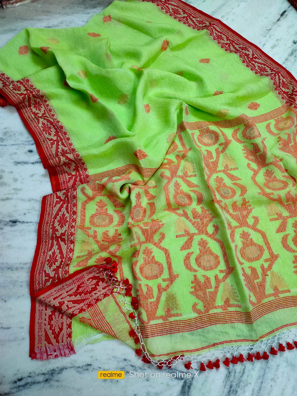 Fabulous Jayshree LInen Banarasi Saree