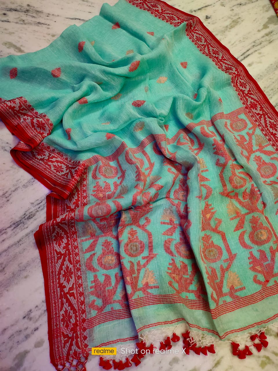 Fabulous Jayshree LInen Banarasi Saree