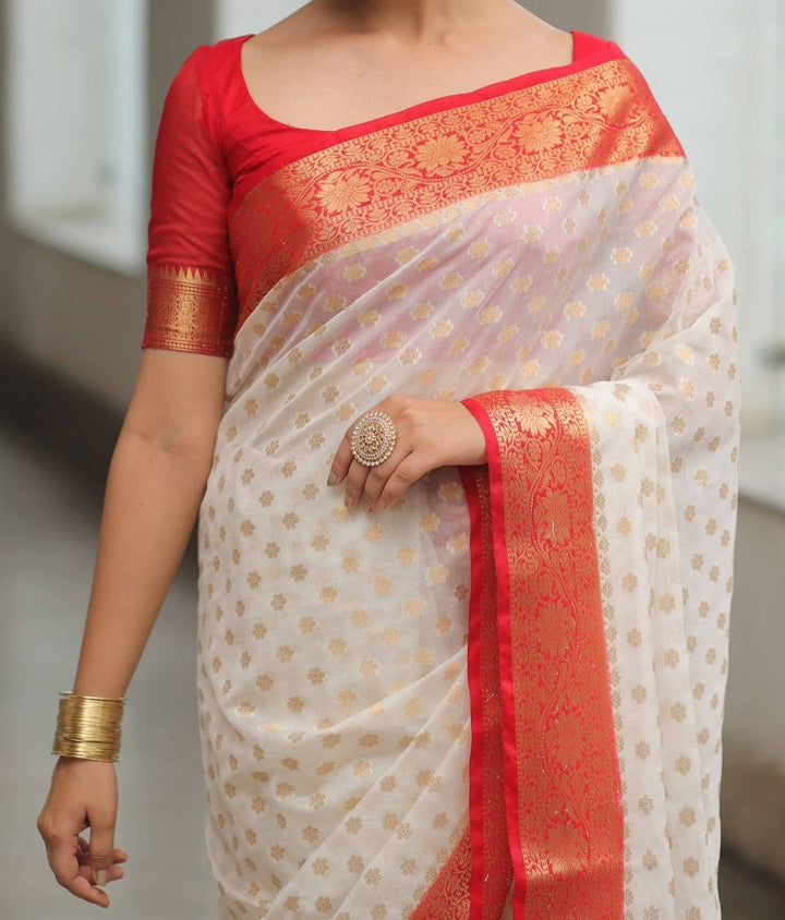 Crimson Glory Banarasi  Saree