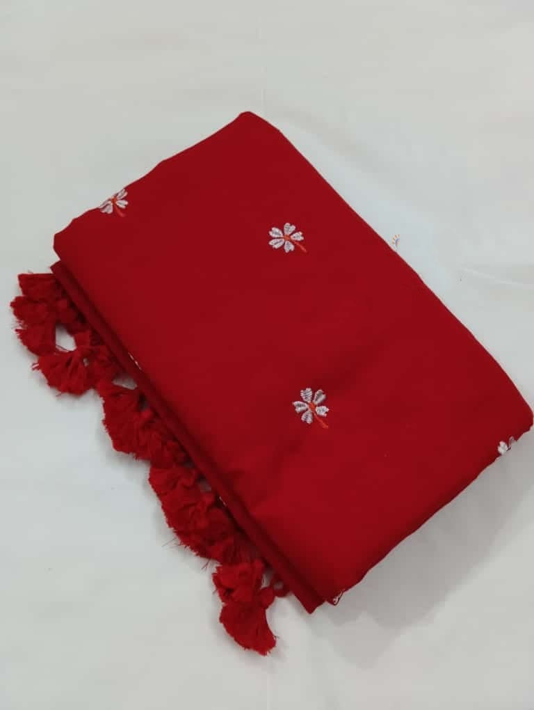 Bengal Shiuli khadi Saree