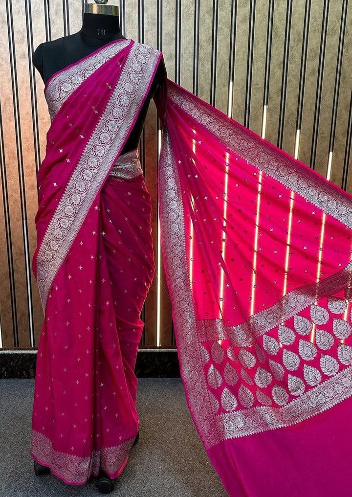 Banarsi semi katan silk Saree