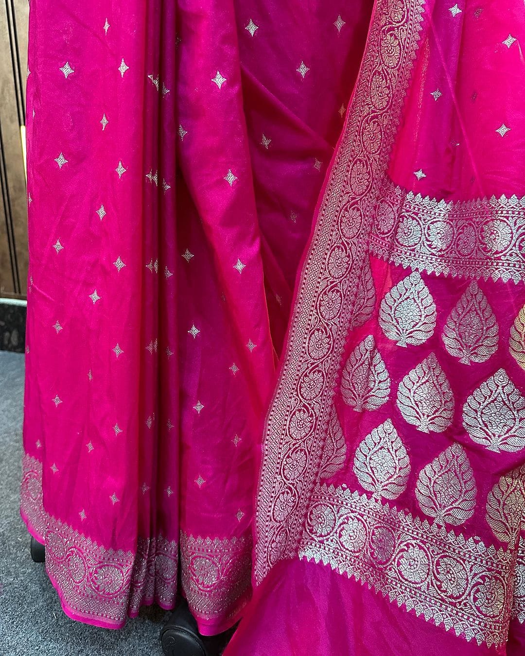 Banarsi semi katan silk Saree