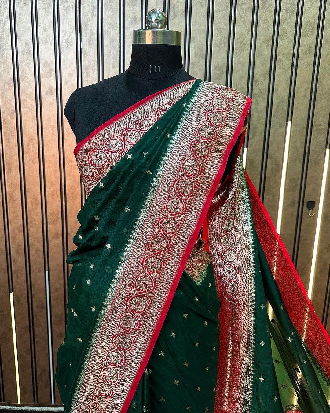 Banarsi semi katan silk Saree