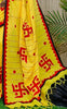 Swastik  Khesh khadi cotton saree