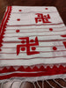 Swastik  Khesh khadi cotton saree