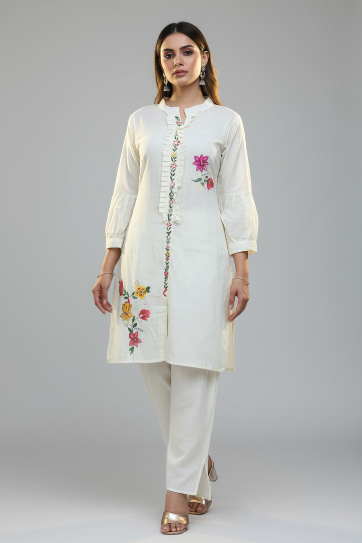 Team White Co-Ord Set