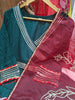 Pine Perfection - Designer Jaipuri Gown Set