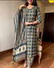 Loved By All - Cotton Kurti Set(Bound To Blue)