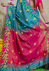 Exclusive Mina Lata Tissue Cotton Saree