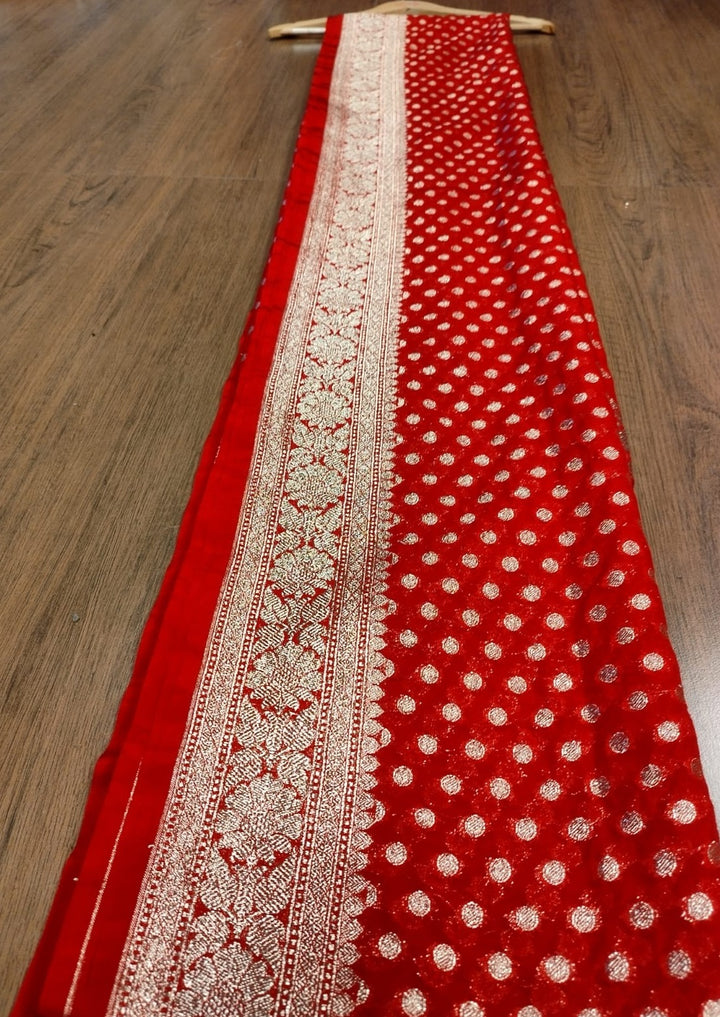 Banarsi semi katan silk Saree