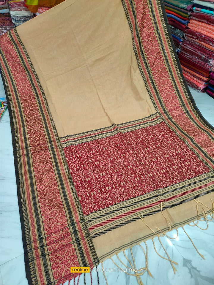 Comfort Story - Pure Marcerized Cotton Saree