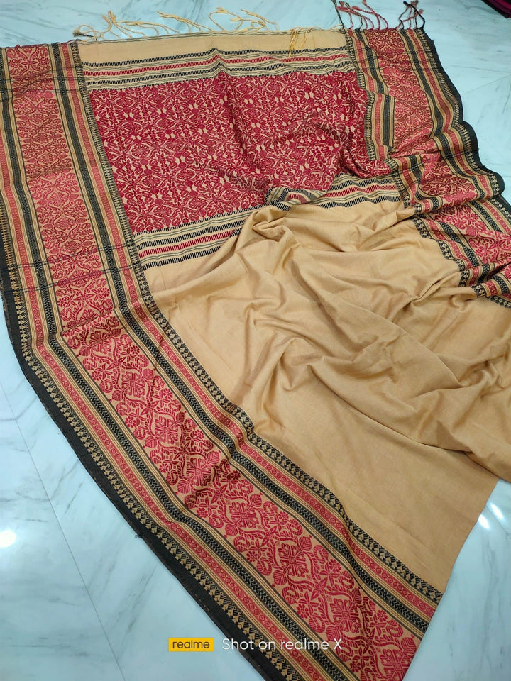 Comfort Story - Pure Marcerized Cotton Saree