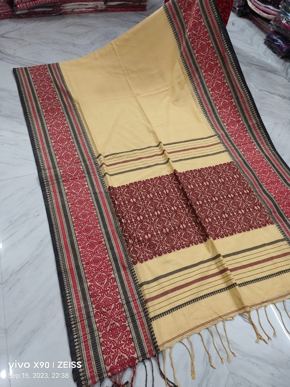 Comfort Story - Pure Marcerized Cotton Saree