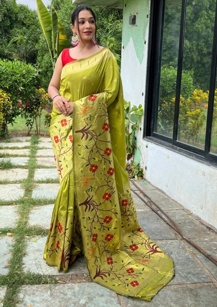 Manmohini - A Beautiful Paithani Saree