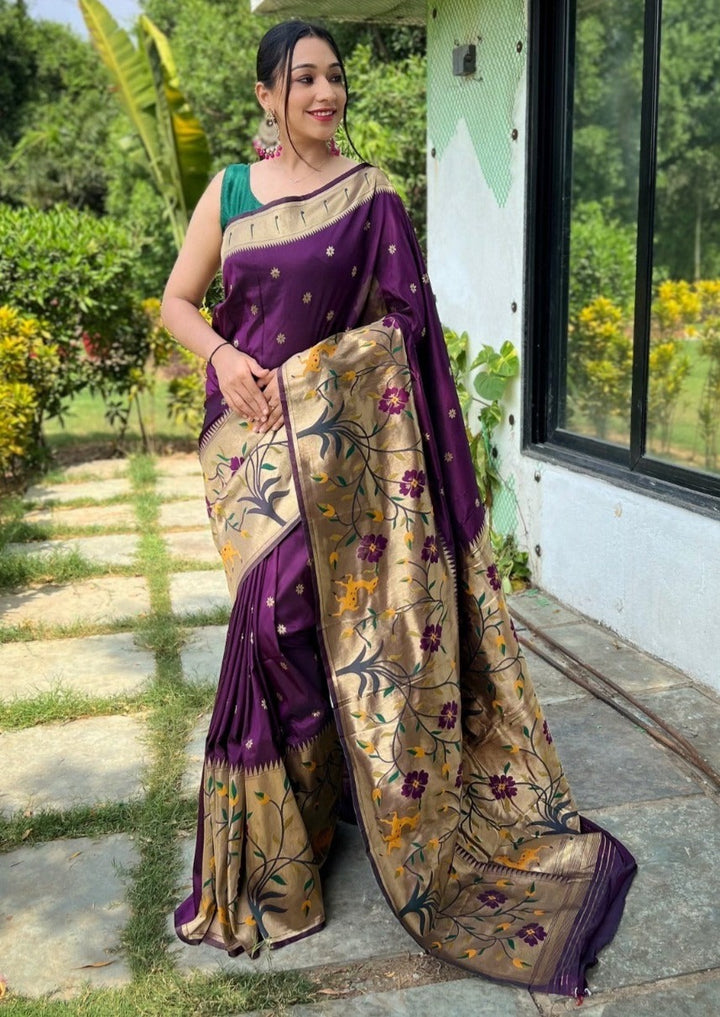 Manmohini - A Beautiful Paithani Saree