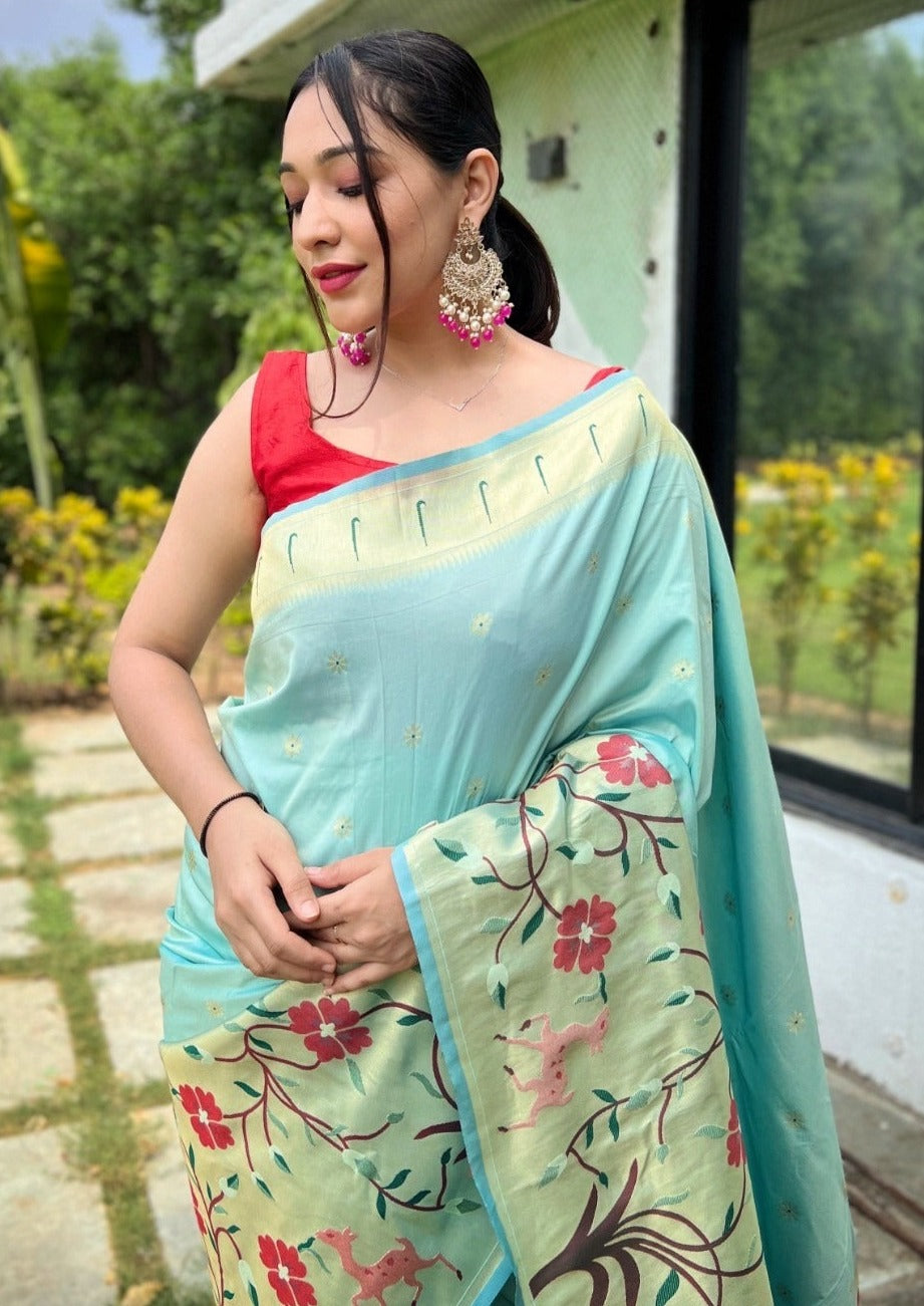 Manmohini - A Beautiful Paithani Saree