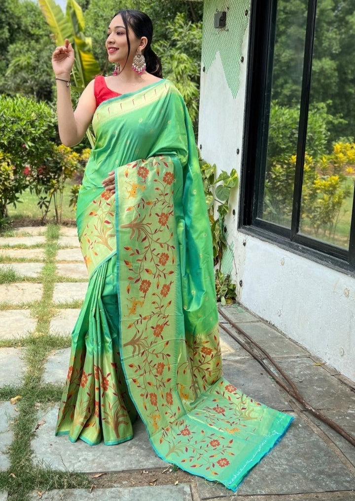 Manmohini - A Beautiful Paithani Saree