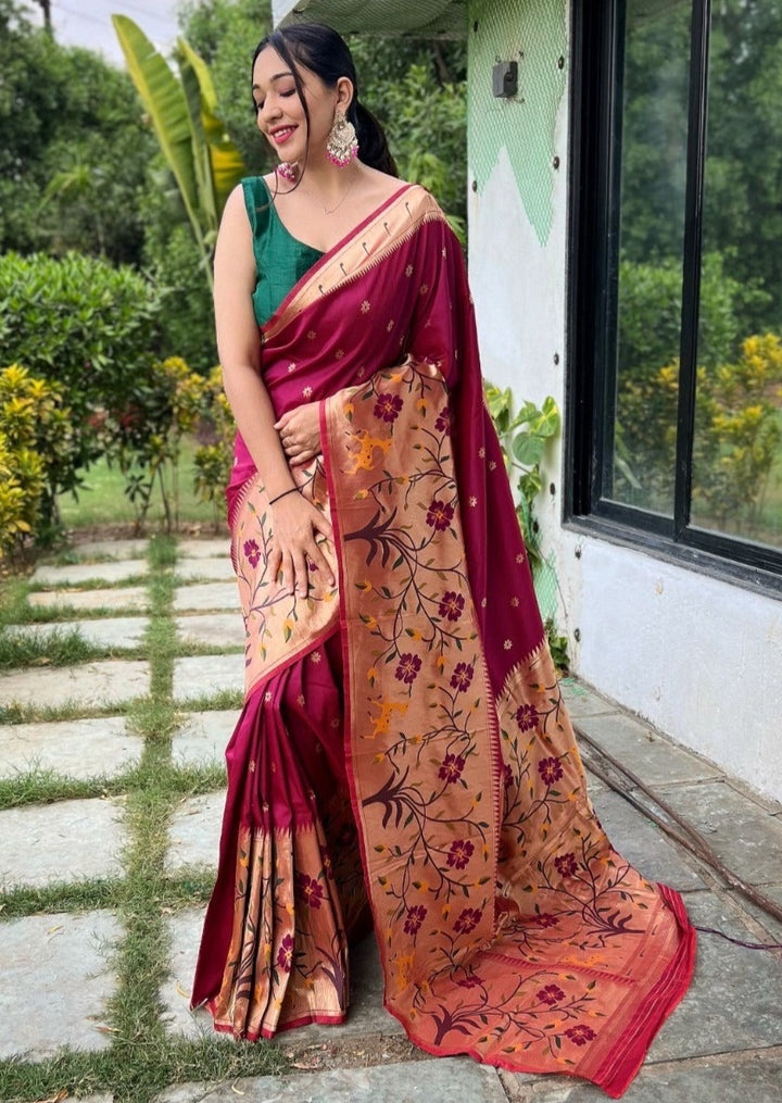 Manmohini - A Beautiful Paithani Saree