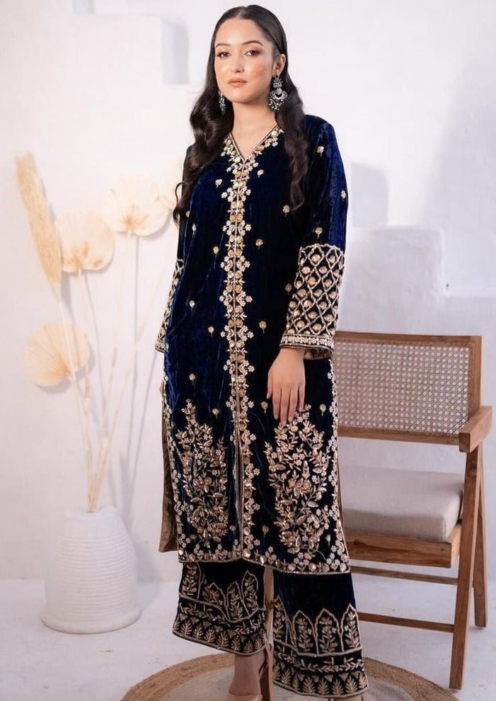 Extra Glitz Of Party- Designer Suit Set