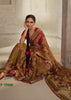 Limelight With Designer Brasso Saree(Lucky Green)
