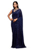 Picture Perfect - Sequins Saree (Heart Of Party Blue)
