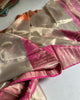 Ganga Jamuna Border Tissue Silk Banarasi Saree